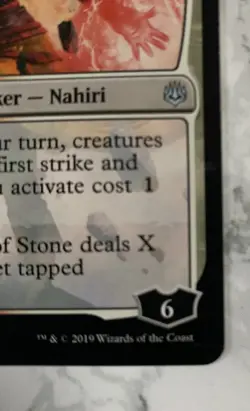 Nahiri, Storm of Stone #233 War of the Spark Legendary Planeswalker MTG Magic - Image 4
