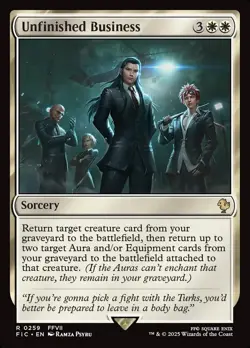 MTG Commander FIN R Unfinished Business #0259 - Image 1