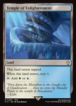 MTG Commander FIN R Temple of Enlightenment #0435 - Image 1