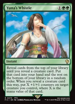 MTG Commander FIN R Yuna's Whistle #0075 - Image 1