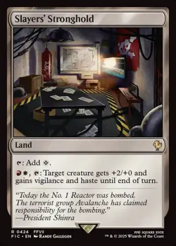 MTG Commander FIN R Slayers' Stronghold #0424 - Image 1