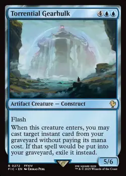 MTG Commander FIN R Torrential Gearhulk #0272 - Image 1