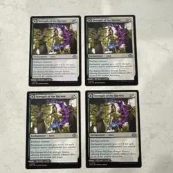Magic the Gathering MTG Strength Of The Harvest Play Set Of 4 Cards - Image 1