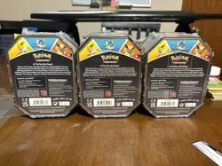 Pokemon TCG Sealed Eeveelutions Tin (Set Of 3) Jolteon/Vaporeon/Flareon - Image 3