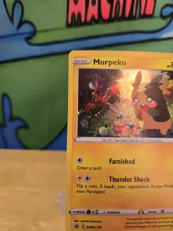 Morpeko *Swirl #2 SWSH116 Black Star Promo Pokemon NM W Sleeve & Top Loader - Image 2