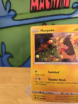 Morpeko *Swirl #2 SWSH116 Black Star Promo Pokemon NM W Sleeve & Top Loader - Image 5