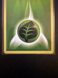 1999 Pokemon Base Set 1st Edition Grass Energy 99/102 Near Mint - Image 4