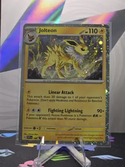 Jolteon 169 Cosmos Holo Black Star Promo Prismatic Evolutions Pokemon TCG NM - Image 1