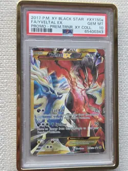Pokemon Yveltal EX XY Premium Trainer Coll. Full Alt Art Promo #XY150a PSA 10 - Image 1