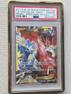 Pokemon Yveltal EX XY Premium Trainer Coll. Full Alt Art Promo #XY150a PSA 10 - Image 1