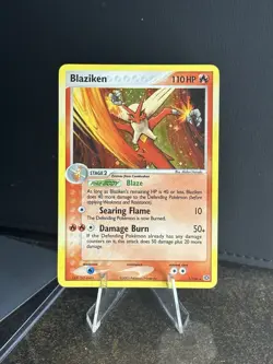 Blaziken EX Emerald 2005 NM Holo Pokemon 1/106 - Image 1