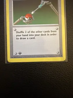 1999 Pokemon Maintenance Base Set 1st Edition Shadowless 83/102 NM - Image 4