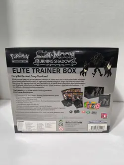Pokemon Sun & Moon Burning Shadows Elite Trainer Box ETB Sealed - Image 4