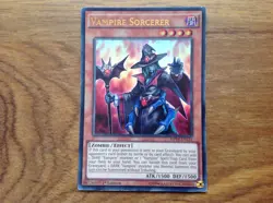 YuGiOh! Vampire Sorcerer- MP14-EN151 Ultra Rare 1st Edition Free Postage - Image 3