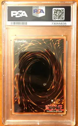 Yugioh Summoned Skull - PSA 1 - Reverse Foil Error Secret Rare - BPT Promo - Image 2