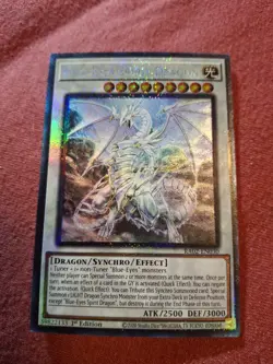 Blue-Eyes Spirit Dragon Yugioh RA02-EN030 - PCR NM - Image 2