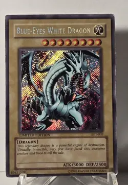 Blue-Eyes White Dragon BPT-003 Limited Edition Yugioh TCG - Image 1
