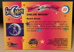 Sailor Moon Trading Card Non-Holo Vintage Anime Collectible Bandai - Image 4