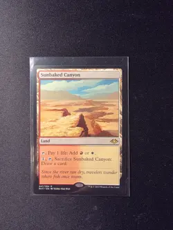 Sunbaked Canyon 247/254 Modern Horizons MTG NM Card - Image 1