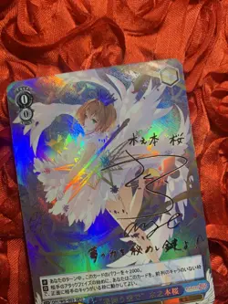 Sakura CardCaptor WONDER GIRLS Waifu Anime ACG Holo Goddess Card - Image 5