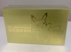 Golden Pokemon Sword & Shield 25th Anniversary Golden Box Card Game 4521329322605 - Image 1
