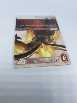 Final Fantasy Trading Card Game Ifrit 3-002R Non-Foil - Opus 3 - 2011 Rare - Image 4