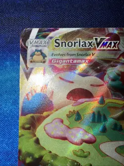 Snorlax Vmax 142/202 Sword & Shield- NM Ultra Rare Full Art Pokemon Card - Image 2