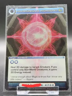 Chaotic Card : Harmonious Highsong Turn Of The Tide Rare Mugic - Image 1