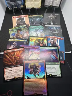 Magic the Gathering Final Fantasy 23-Card Lot (1-M, 11-R, 11-UC) Foils & Reg - Image 2