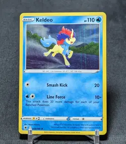 Keldeo Holo Rare Water 2022 Astral Radiance Pokemon TCG Card 045/189 - Image 1