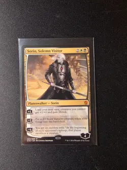 Sorin, Solemn Visitor 202/269 Khans of Tarkir MTG NM Card - Image 1
