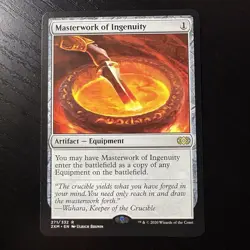 Masterwork Of Ingenuity Rare Regular MTG Double Masters #271 NM - Image 1