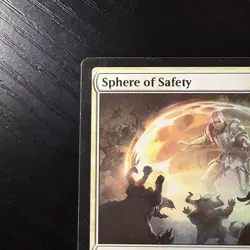 Sphere Of Safety Uncommon Regular MTG Commander 2016 #77 LP - Image 2