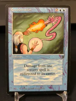 Magic the gathering MTG Legends Reverberation Never Played vintage - Image 1