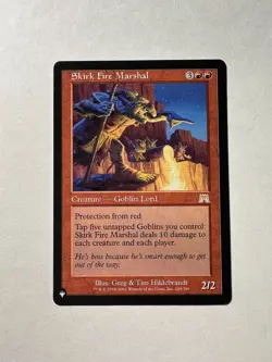 MTG Skirk Fire Marshal The List Reprints Regular NM - Image 1