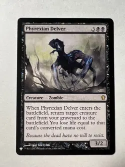 MTG Phyrexian Delver The List Reprints Regular NM - Image 1
