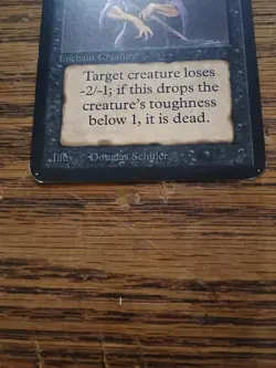 Magic mtg Weakness Alpha Edition Regular - Image 3