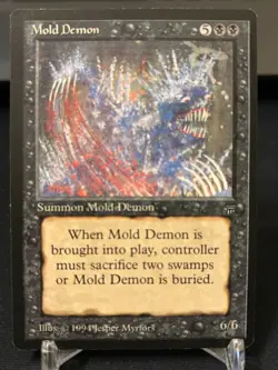 Magic the gathering MTG Legends Mold Demon Never Played NM vintage - Image 1