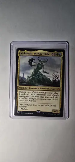 Muldrotha, the Gravetide FDN Foundations MTG Card 243 Mythic, M/Nm Condition - Image 1