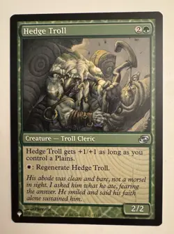 Hedge Troll #151/165 (NM) List Reprints LIST LIST Magic MTG - Image 1