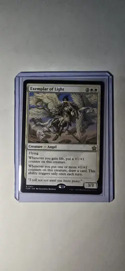 Exemplar of Light Foundations Regular MTG Card in Near Mint Condition - Image 1
