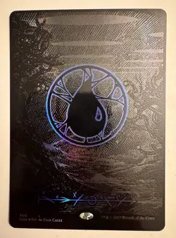 [1x] Island (366) - Oil Slick Raised Foil, English Phyrexia: All Will Be One MTG - Image 1