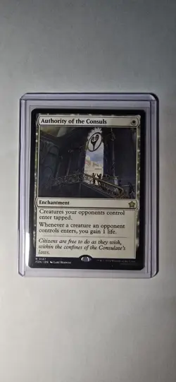 Authority of the Consuls (Regular - Near Mint) MtG: Foundations [FDN #137] - Image 1