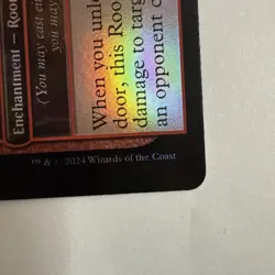 x1 Glassworks // Shattered Yard DSK Duskmourn MTG 137 FOIL COMMON M/NM 1x - Image 4