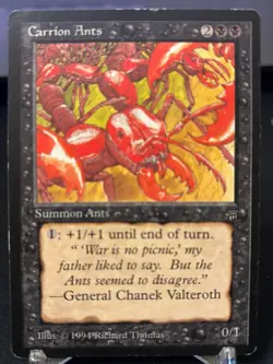 Magic the gathering MTG Legends Carrion Ants Lightly Played vintage - Image 1
