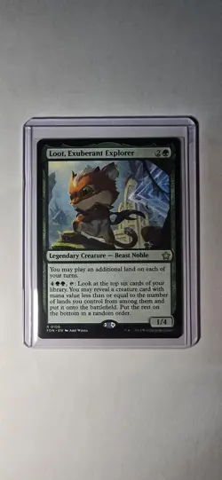 Loot, Exuberant Explorer (REGULAR) x1 - MTG Foundations FDN #106 - Image 1