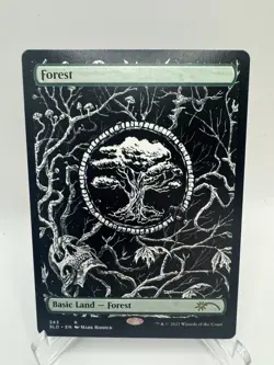 Forest - Unfathomable Crushing Brutality of Lands Secret Lair (Magic/MTG) - Image 1