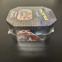 Pokemon TCG: Detective Pikachu CharizardGX Exclusive Tin New Factory Sealed - Image 4