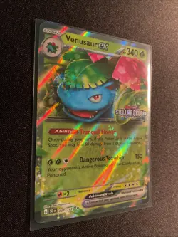 Pokemon TCG Venusaur Ex And Blastoise Ex Stellar Crown Stamp Promo Cards NM - Image 3