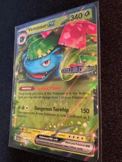 Pokemon TCG Venusaur Ex And Blastoise Ex Stellar Crown Stamp Promo Cards NM - Image 4